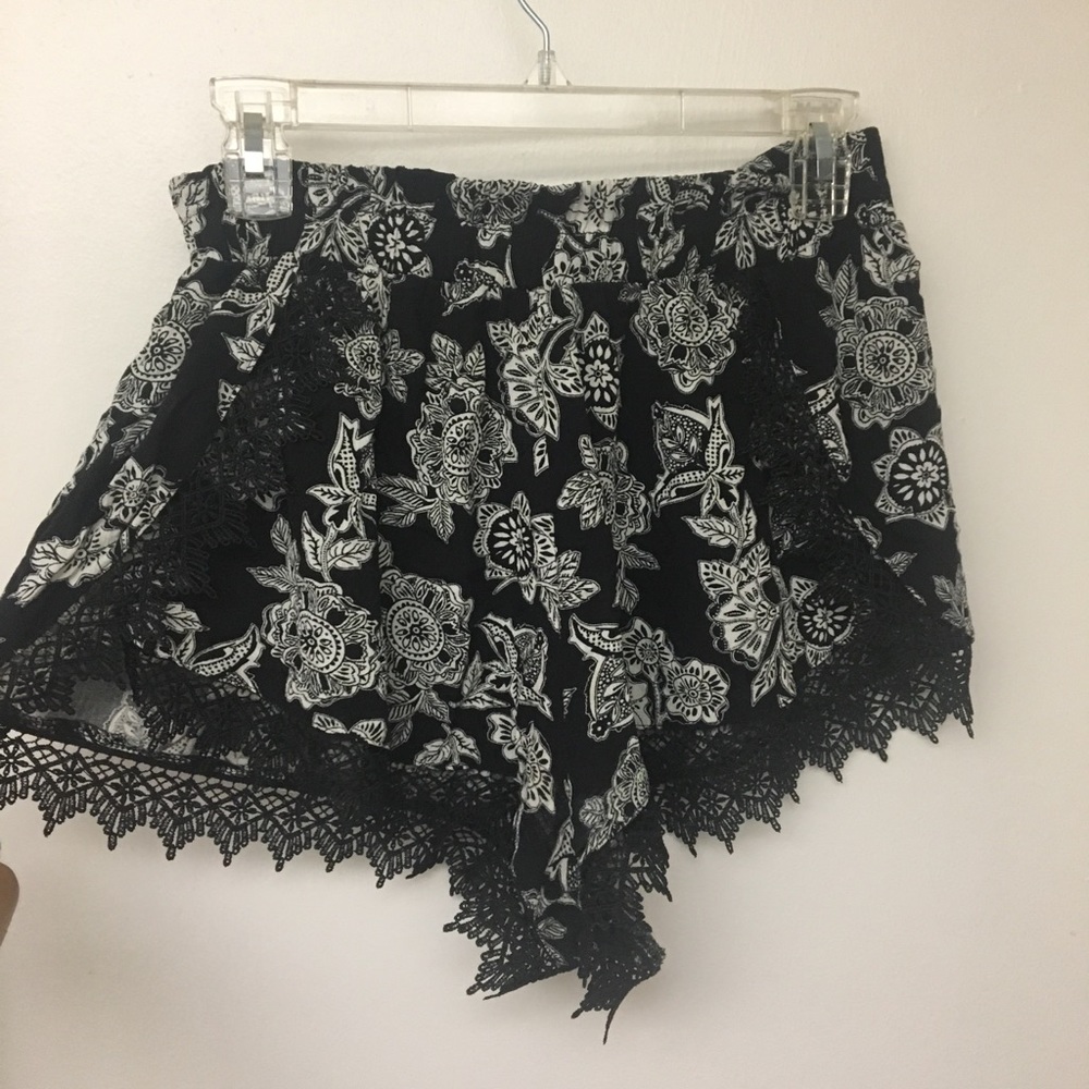 High waisted shorts